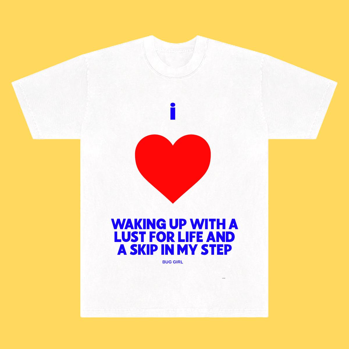 【mahagrid】25SS★ LUST FOR LIFE TEE LUST FOR LIFE TEE[WHITE] - MAHAGRID