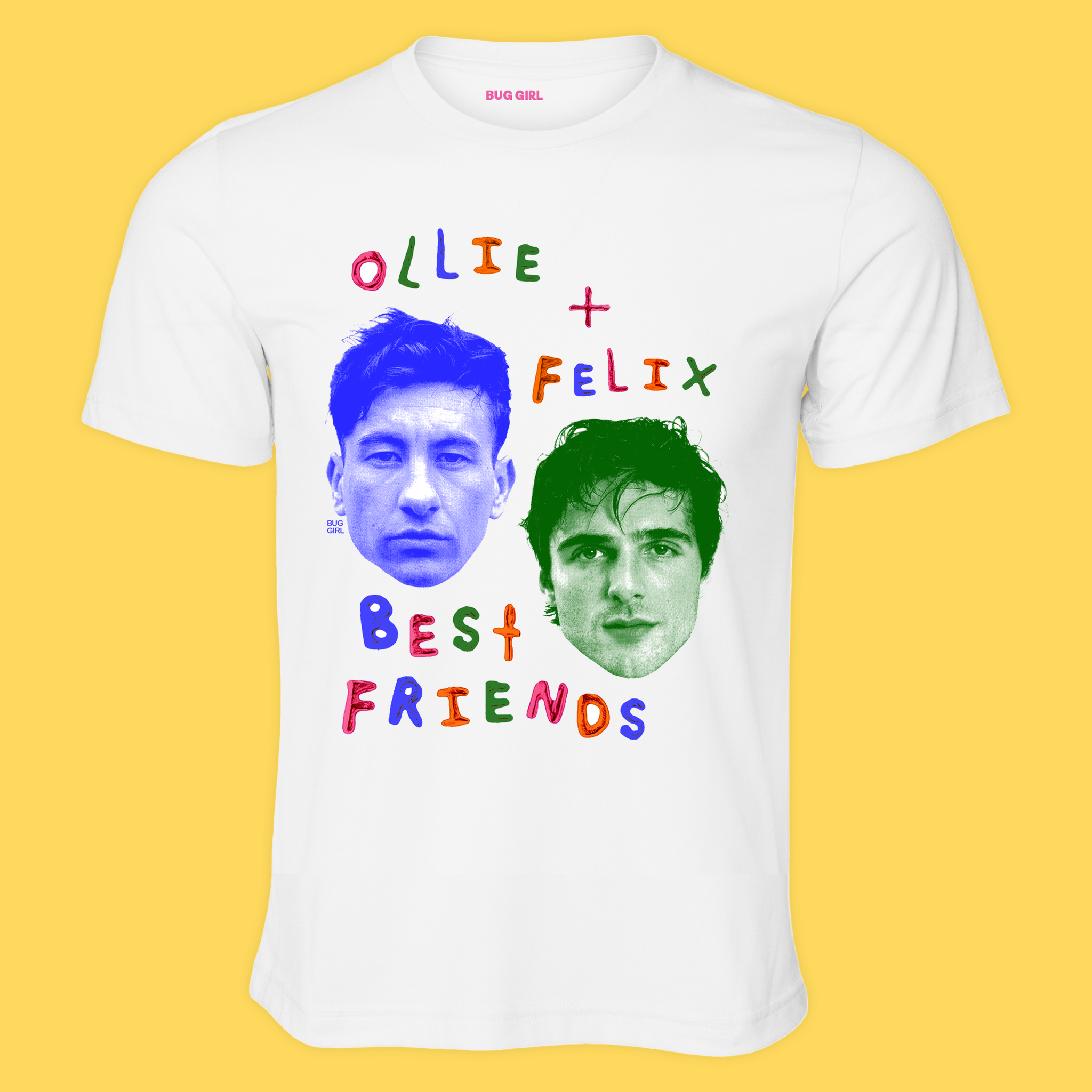 Ollie and Felix White Tee