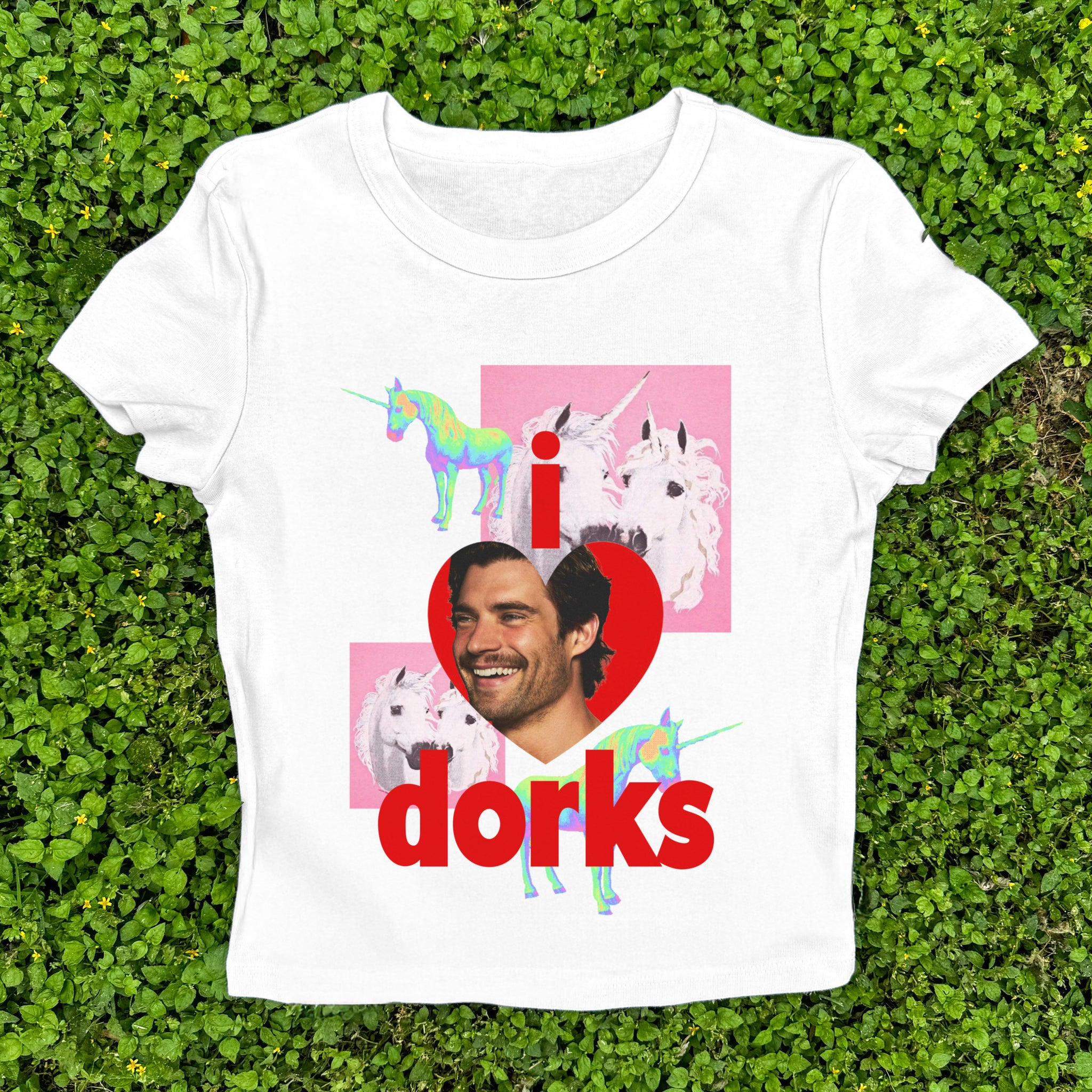 I Love Dorks Baby Tee