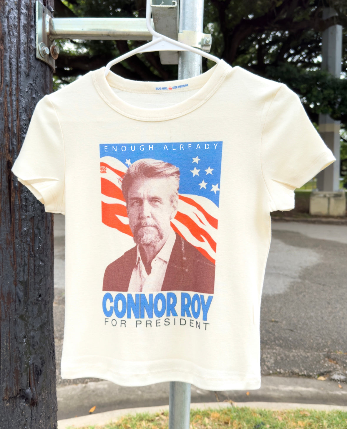 VOTE FOR CONNOR Baby Tee