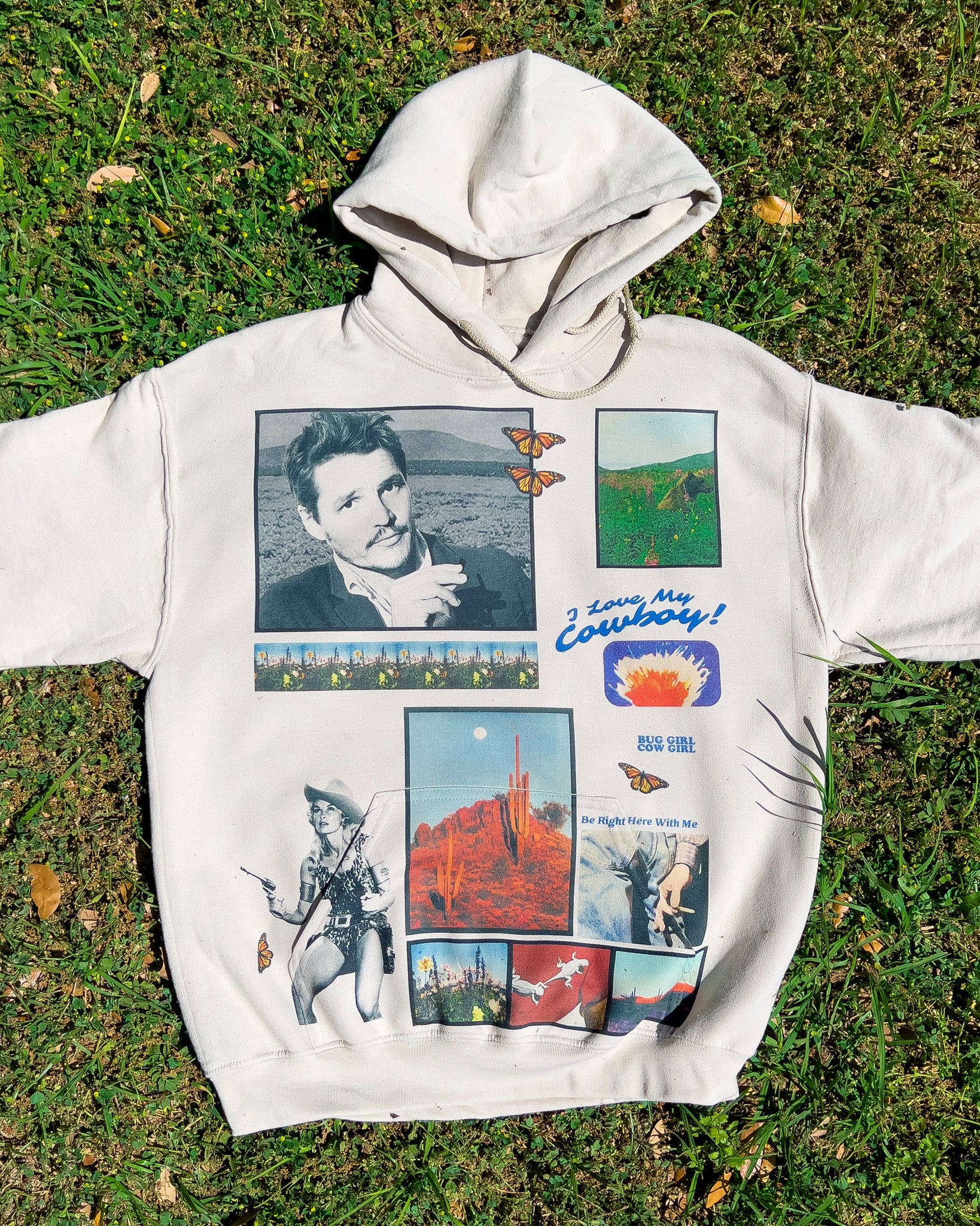 Ride Home On A Real Cowboy Hoodie